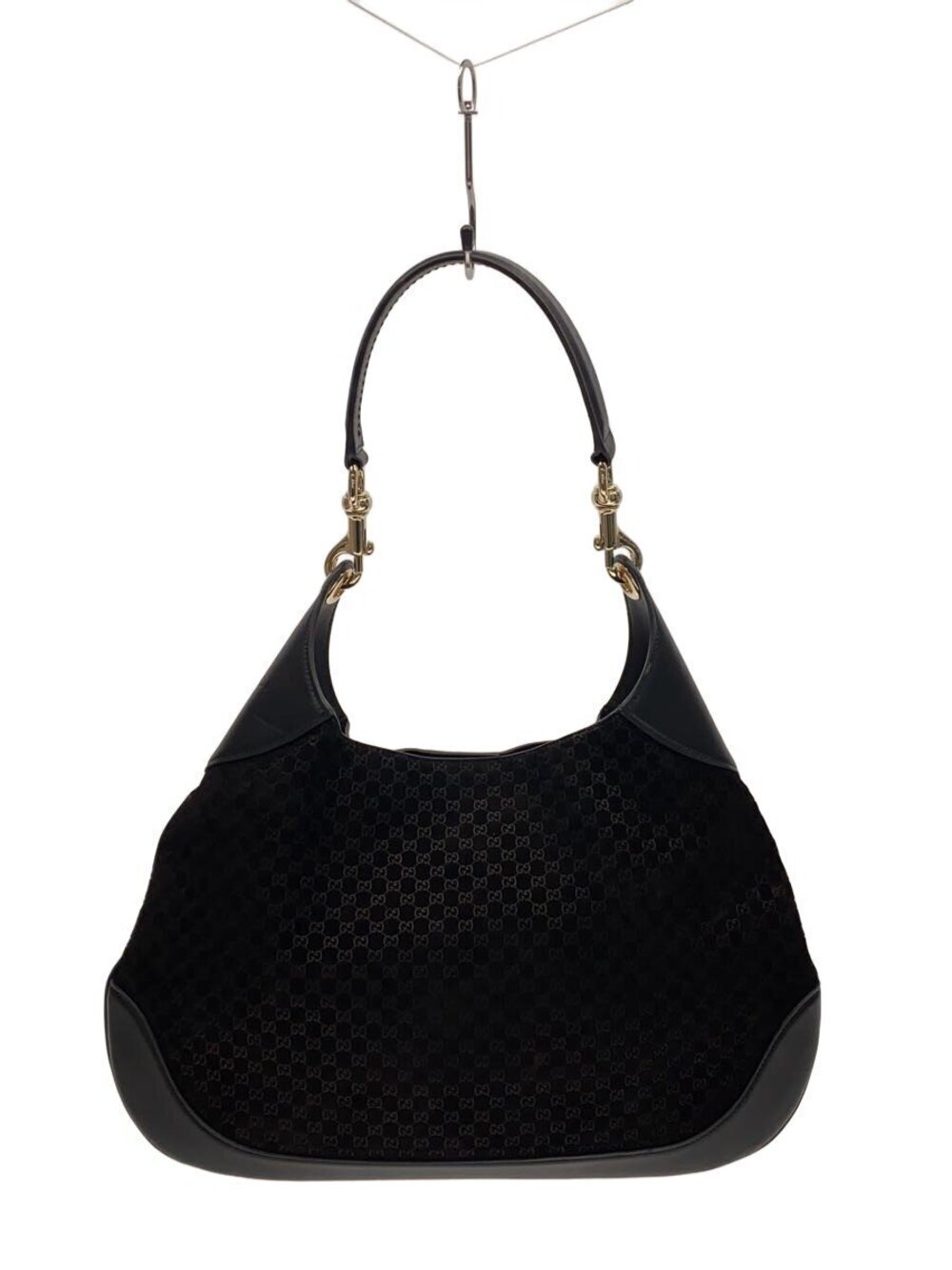 Gucci Bag Leather Black Monogram